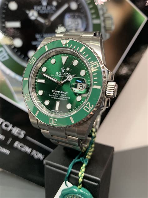 green rolex submariner 116610lv|Rolex hulk 2020 prices.